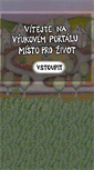 Mobile Screenshot of mistoprozivot.cz