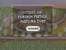 Tablet Screenshot of mistoprozivot.cz